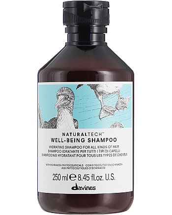 Davines New Natural Tech Well-Being Shampoo - Увлажняющий шампунь для всех типов волос 250 мл - hairs-russia.ru